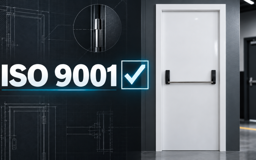 NBR ISO 9001 e Porta corta fogo