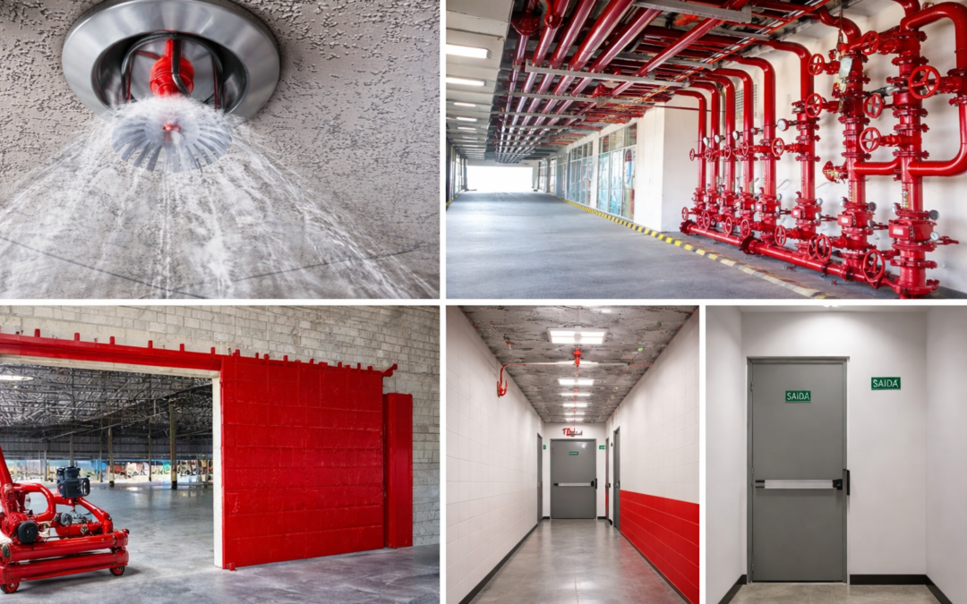 compartimentação contra incêndio